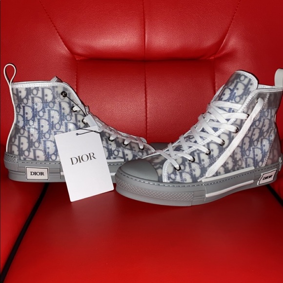 DIOR CONVERSE GREY SIZE 11 - Picture 2 of 6